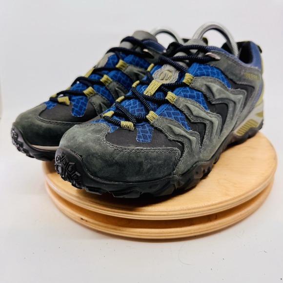 Merrell Chameleon Shift Ventilator Mens 9 BluE Grey Hiking Shoes NEW - Picture 2 of 8